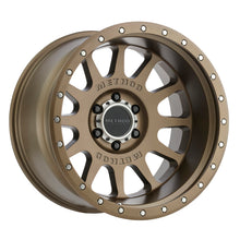 Load image into Gallery viewer, Method MR605 NV 20x10 -24mm Offset 6x5.5 106.25mm CB Method Bronze Wheel