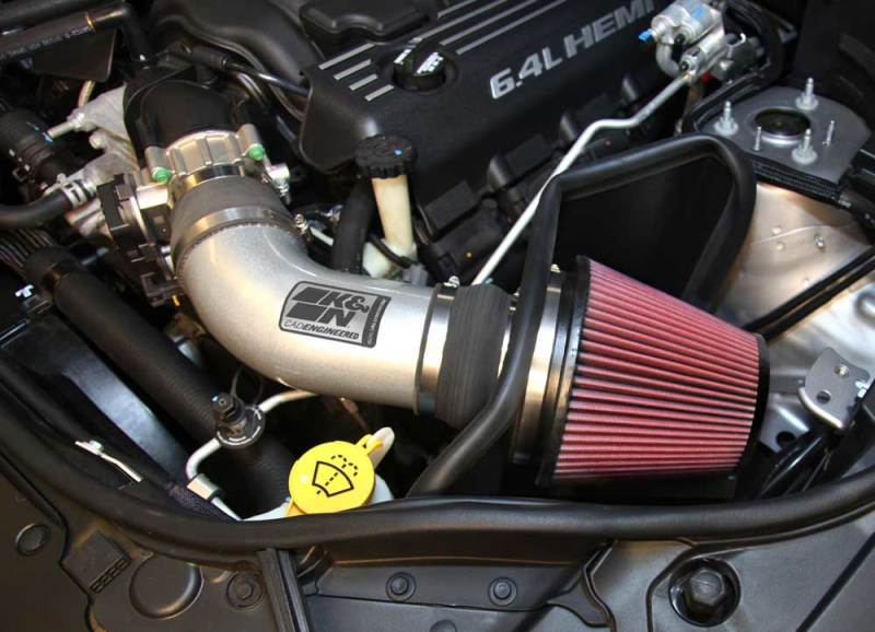 K&N 12-15 Jeep Grand Cherokee SRT 8 6.4L V8 High Flow Performance Intake Kit