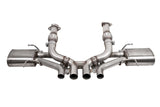 Corsa 23-24 Chevrolet Corvette C8 Z06 3in Valved Cat-Back Exhaust Muffler System (ReUses Stock Tips)