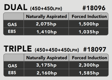 Load image into Gallery viewer, Aeromotive 05-21 Dodge Charger/Challenger 450 Dual Drop-In Phantom System