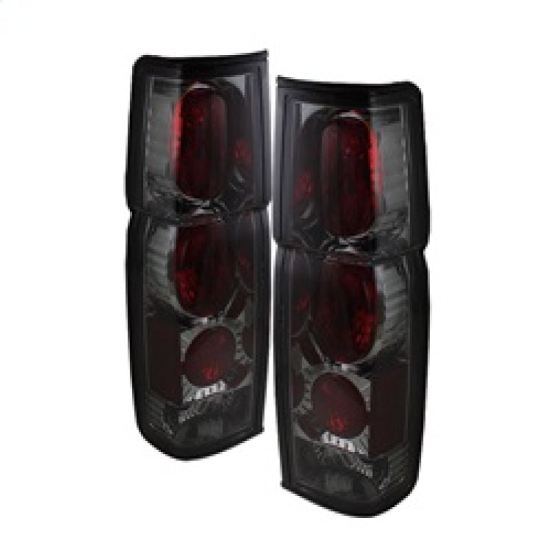 Spyder Nissan Hardbody 86-97 Euro Style Tail Lights Smoke ALT-YD-NH86-SM