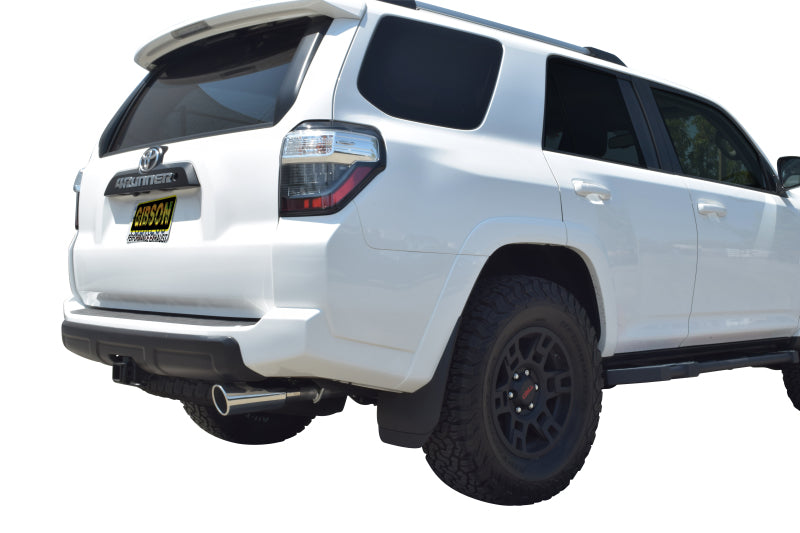 Gibson 17-22 Toyota 4Runner Base 4.0L 2.5in Cat-Back Single Exhaust - Stainless