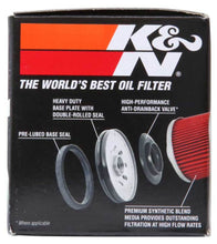 Load image into Gallery viewer, K&amp;N Suzuki / Arctic Cat / Cagiva / Kawasaki / Kymco / Aprilia 2.813in OD x 3.031in H Oil Filter