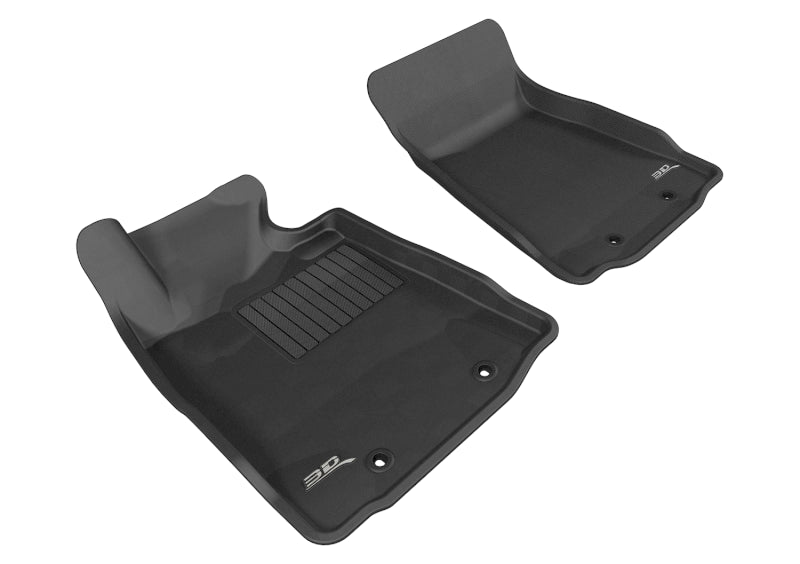 3D MAXpider 2009-2019 Nissan 370Z Kagu 1st Row Floormat - Black