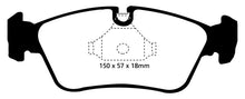 Load image into Gallery viewer, EBC 99-02 BMW Z3 2.5 Yellowstuff Front Brake Pads