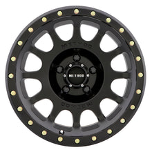 Load image into Gallery viewer, Method MR305 NV 20x10 -18mm Offset 5x5 94mm CB Matte Black Wheel