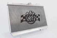 Load image into Gallery viewer, CSF 96-07 Mitsubishi Evo 4/5/6/7/8/9 Full-Slim Radiator w/12in Fan &amp; Shroud/-16AN &amp; Slip On Fitting