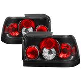 Spyder Toyota Corolla 93-97 Euro Style Tail Lights Black ALT-YD-TC93-BK