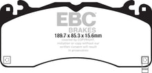 Load image into Gallery viewer, EBC 15+ Ford Mustang 5.0 Performance Pkg Yellowstuff Front Brake Pads