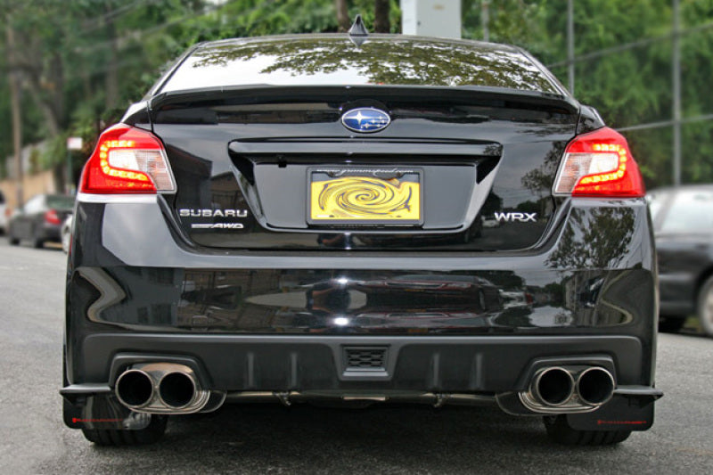 Rally Armor 15-21 Subaru WRX/STI Black Mud Flap Blue Altered Font Logo