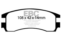 Load image into Gallery viewer, EBC 00-05 Buick Le Sabre (FWD) 3.8 (15in Wheels) Yellowstuff Rear Brake Pads