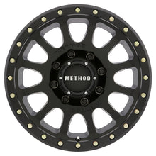 Load image into Gallery viewer, Method MR305 NV HD 18x9 +18mm Offset 8x180 130.81mm CB Matte Black Wheel