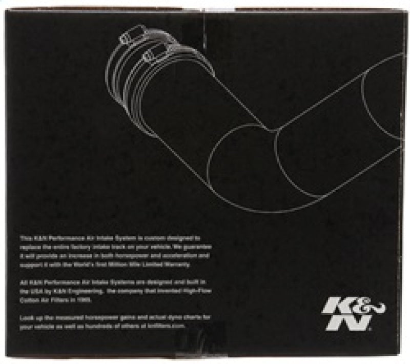 K&N 15-18 Hyundai Sonata L4-2.4L F/I Silver Typhoon Short Ram Intake