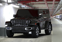 Load image into Gallery viewer, Rally Armor 18-24 Jeep JL Wrangler Black UR Mud Flap w/Grey Logo