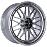 BBS LM 20x11 5x112 ET24 Diamond Black Center / Diamond Cut Lip Wheel PFS/Clip Required