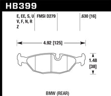 Load image into Gallery viewer, Hawk 84-4/91 BMW 325 (E30) HP+ Street Rear Brake Pads