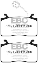 Load image into Gallery viewer, EBC 2016+ Alfa Romeo Guilia 2.0T Greenstuff Front Brake Pads