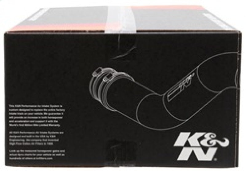 K&N 09 Acura TSX 2.4L Silver Typhoon Intake