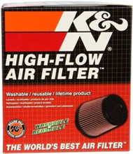 Load image into Gallery viewer, K&amp;N Filter Universal Rubber Filter 2 1/2 inch Flange 6 inch Base 5 inch Top 5 1/2 inch Height