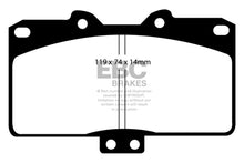 Load image into Gallery viewer, EBC 91-93 Dodge Stealth 3.0 4WD Redstuff Front Brake Pads