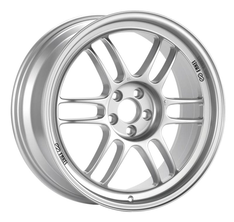 Enkei RPF1 17x10 5x114.3 18mm Offset 73mm Bore Silver Wheel