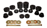 Energy Suspension Black Body Cab Mount Set for 73-80 GM C/K-10/20/30 C/K1500/2500/3500