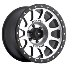 Load image into Gallery viewer, Method MR305 NV 16x8 0mm Offset 6x5.5 108mm CB Machined/Black Street Loc Wheel