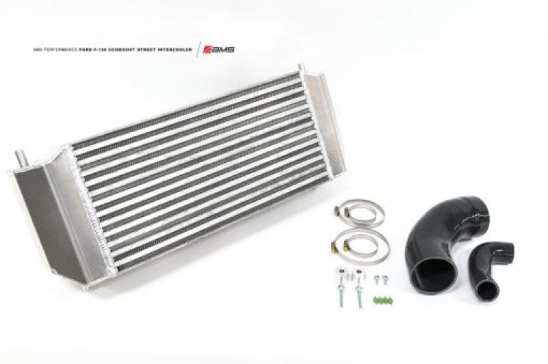 AMS Performance 2015+ Ford F-150 2.7L/3.5L / 17-19 Ford Raptor 3.5L 5.5in Thick Intercooler Upgrade