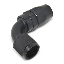 Load image into Gallery viewer, Russell Performance -8 AN Black 90 Degree Full Flow Hose End