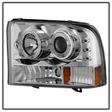 Load image into Gallery viewer, Spyder Ford F250 Super Duty 99-04 Projector Version 2 LED Halo LED Chrm PRO-YD-FF25099-1P-G2-C