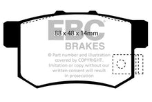 Load image into Gallery viewer, EBC 01-03 Acura CL 3.2 Ultimax2 Rear Brake Pads