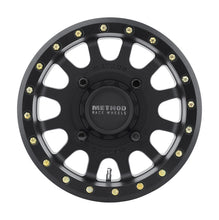 Load image into Gallery viewer, Method MR401 UTV Beadlock 15x6 / 5+1/53mm Offset / 4x136 / 106mm CB Matte Black Wheel