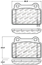 Load image into Gallery viewer, StopTech Performance 08+ Mitsubishi Evolution X Rear Brake Pads