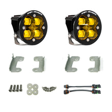 Load image into Gallery viewer, Baja Designs 2007-2018 Wrangler JL Rubicon Sport Fog Light Pocket Kit - Amber