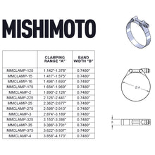 Load image into Gallery viewer, Mishimoto 3 Inch Stainless Steel T-Bolt Clamps