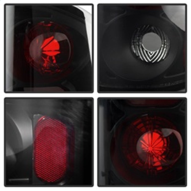 Spyder Dodge Ram 02-06 1500/Ram 2500/3500 03-06 Euro Style Tail Lights Black Smoke ALT-YD-DRAM02-BSM