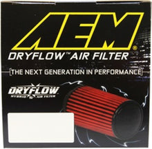 Load image into Gallery viewer, AEM 3.25 inch DRY Flow Short Neck 5 inch Element Filter Replacement