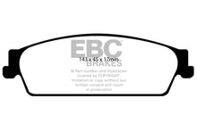 Load image into Gallery viewer, EBC 09-14 Cadillac Escalade 6.0 Hybrid Extra Duty Rear Brake Pads