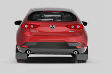 Load image into Gallery viewer, Rally Armor 19-24 Mazda3 Hatchback Black UR Mud Flap w/White Logo