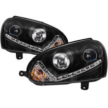 Load image into Gallery viewer, Spyder Volkswagen GTI 06-09/Jetta 06-09 Xenon/HID Model Only - DRL Black PRO-YD-VG06-HID-DRL-BK