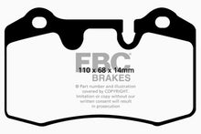 Load image into Gallery viewer, EBC 04-12 Aston Martin DB9 5.9 Redstuff Rear Brake Pads