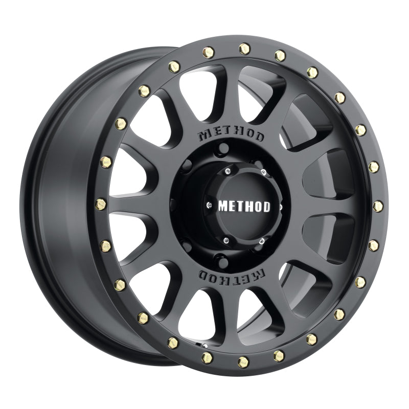 Method MR305 NV 18x9 -12mm Offset 8x170 130.81mm CB Matte Black Wheel