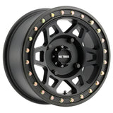 Method MR405 UTV Beadlock 15x7 / 5+2/38mm Offset / 4x136 / 106mm CB Matte Black Wheel