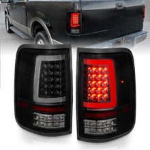 Load image into Gallery viewer, ANZO 2004-2006 Ford F-150 LED Tail Lights w/ Light Bar Black Housing Smoke Lens