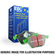 Load image into Gallery viewer, EBC 98-02 Dodge B150 B1500 Cargo 1500 Van 1/2 Ton Greenstuff Front Brake Pads