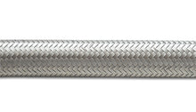 Load image into Gallery viewer, Vibrant SS Braided Flex Hose -10 AN 0.56in ID (50 foot roll)