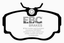 Load image into Gallery viewer, EBC 83-85 BMW 318 1.8 (E30) Yellowstuff Front Brake Pads