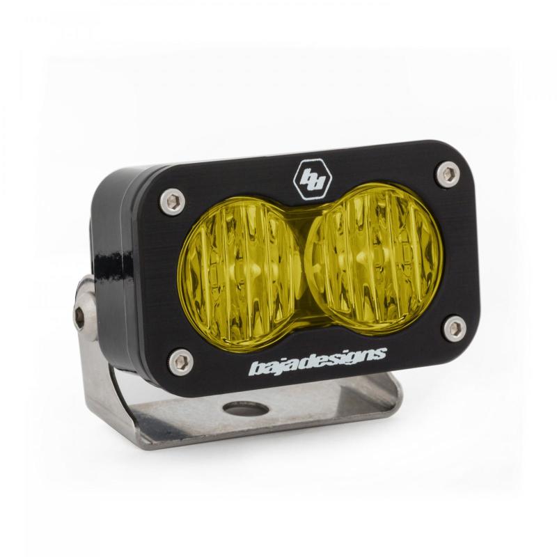 Baja Designs S2 Pro Wide Cornering Pattern LED Light - Amber