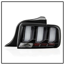 Load image into Gallery viewer, Spyder 05-09 Ford Mustang (White Light Bar) LED Tail Lights - Black ALT-YD-FM05V3-LED-BK