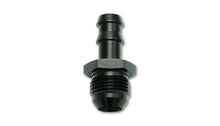 Load image into Gallery viewer, Vibrant Male -6AN to 5/16in Hose Barb Straight Aluminum Adapter Fitting